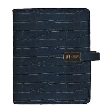 1311-54 Pocket Planner Organizer with Croco Blue cover